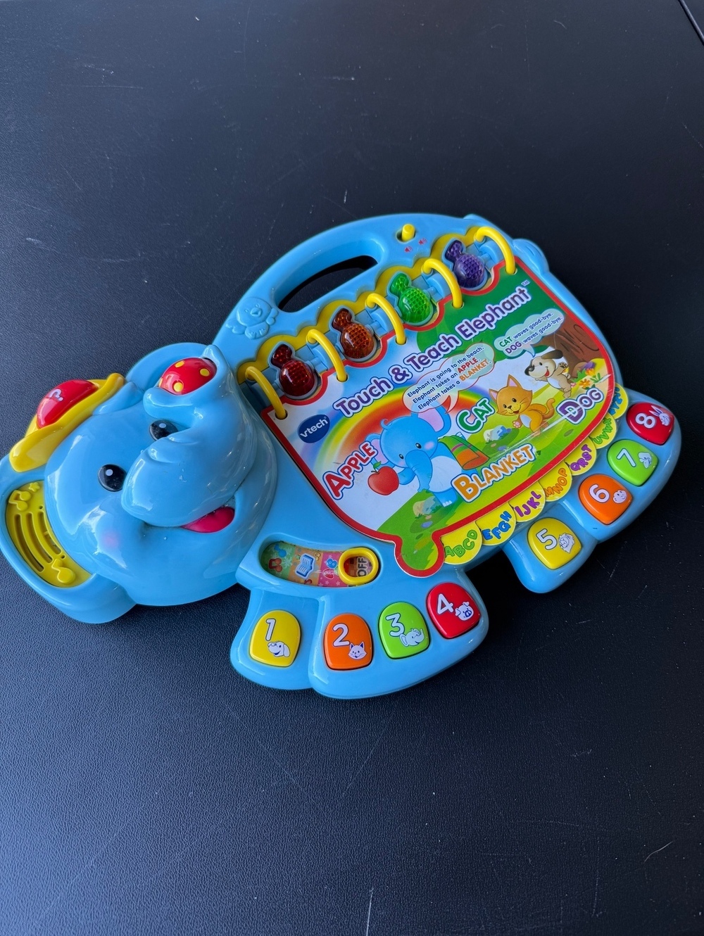Touch & Teach Elephant Educational Toy for Kids